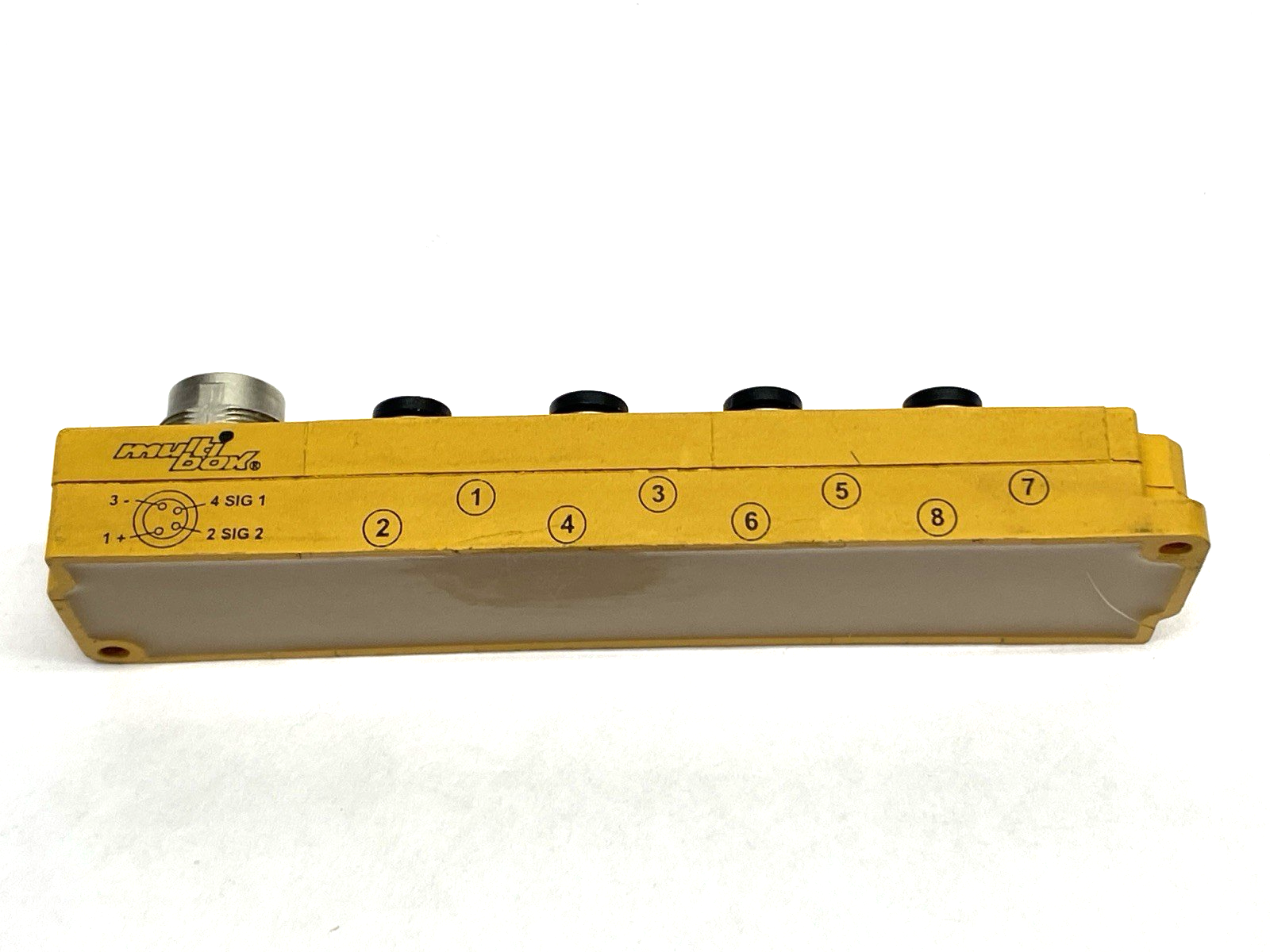 Turck VB 804M-BS19 Junction Box 8-Port U7007-95 - Maverick Industrial Sales