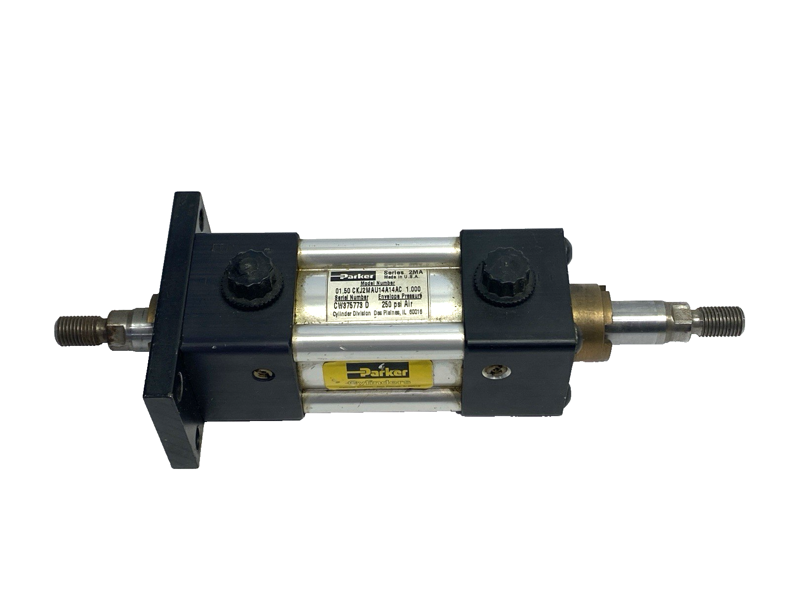 Parker 01.50 CKJ2MAU14A14AC 1.000 Pneumatic Cylinder 2MA - Maverick Industrial Sales