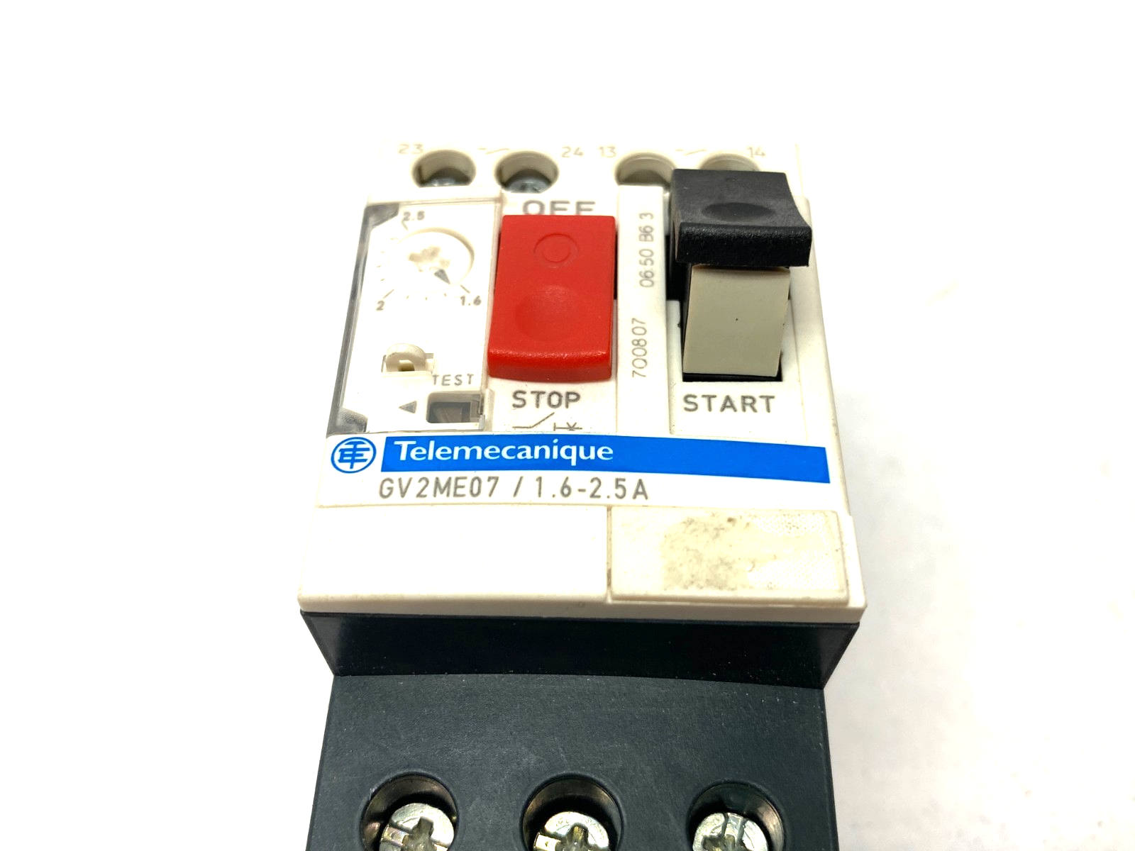 Schneider Electric Telemecanique GV2ME07 TeSys Deca Manual Starter and Protector - Maverick Industrial Sales