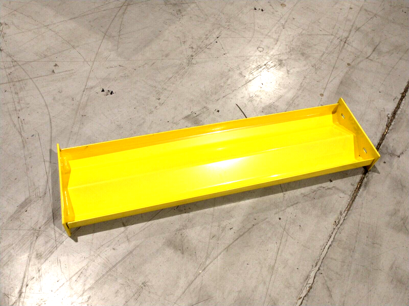 Bluff TGR4 Tuff Guard Warehouse Crash Guard 4' Safety Rail & Fasteners LOT OF 2 - Maverick Industrial Sales