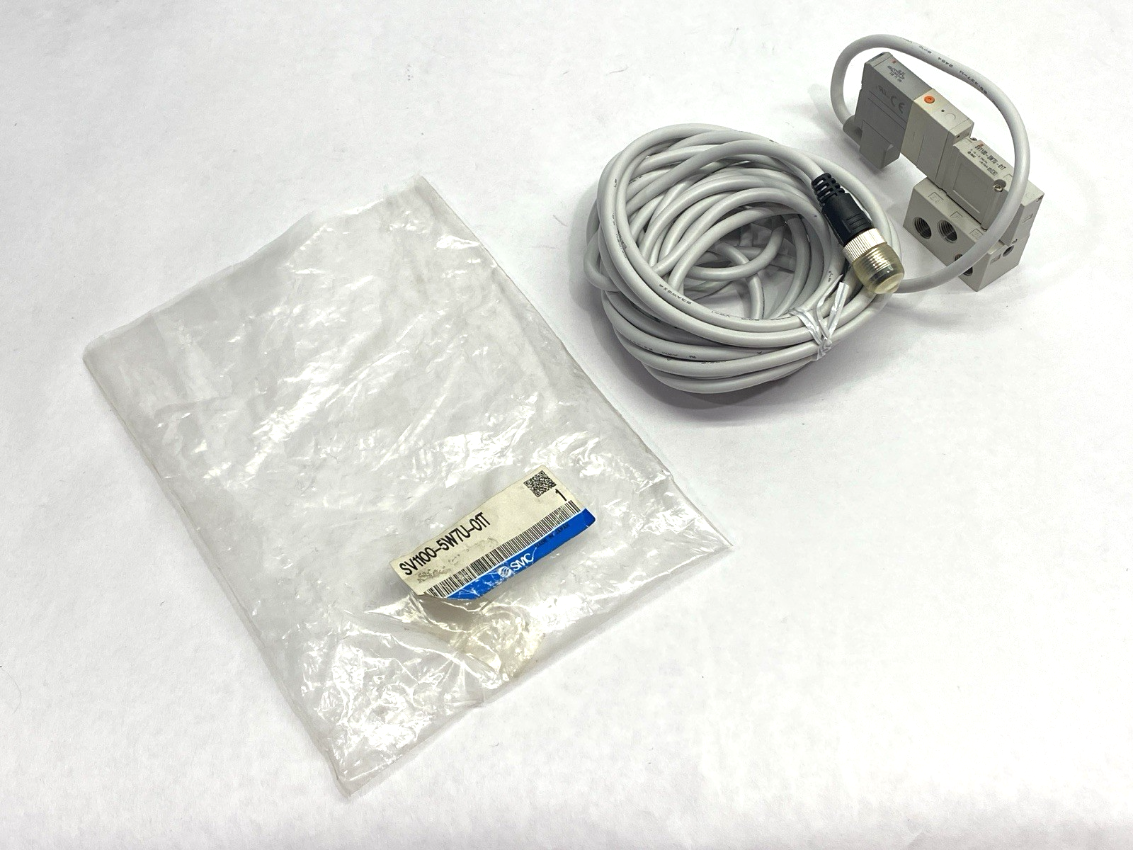 SMC SV1100-5W7U-01T Solenoid Valve 5-Port 1/8" - Maverick Industrial Sales