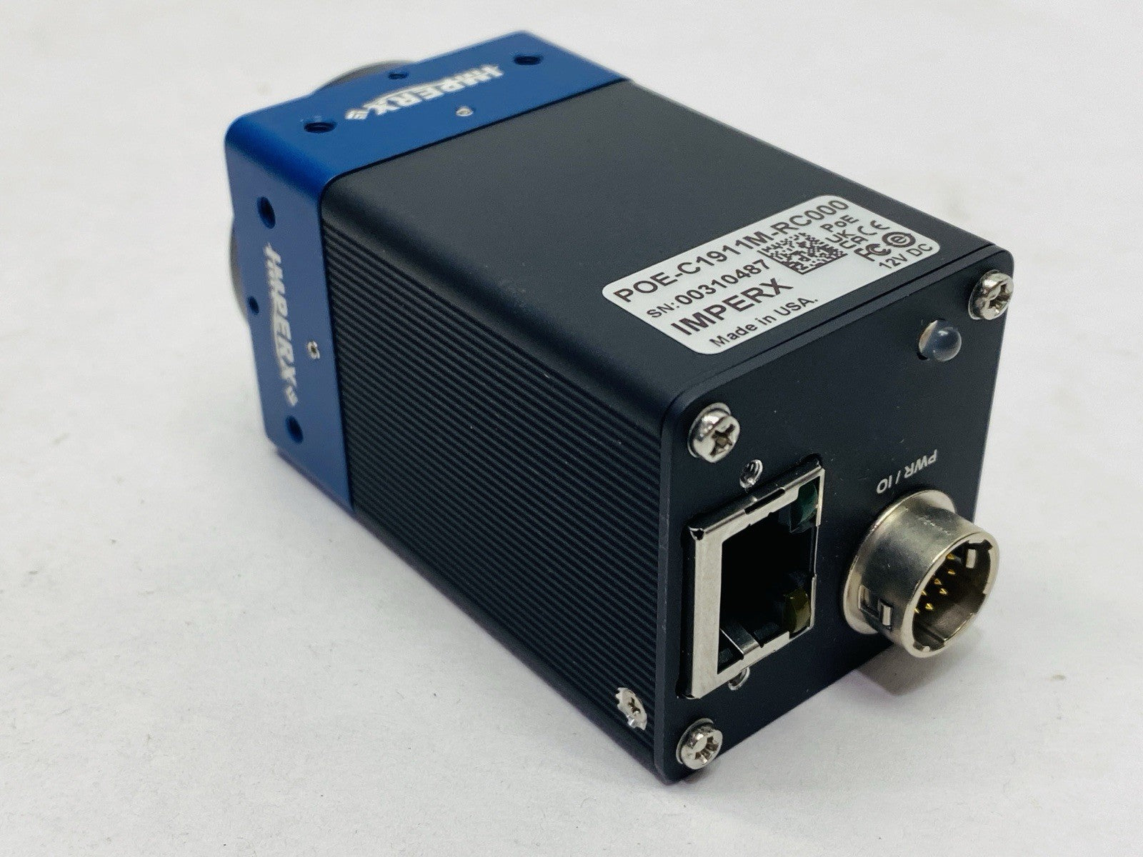 Imperx POE-C1911M-RC000 CMOS Camera POE C1911 2.86 MP - Maverick Industrial Sales