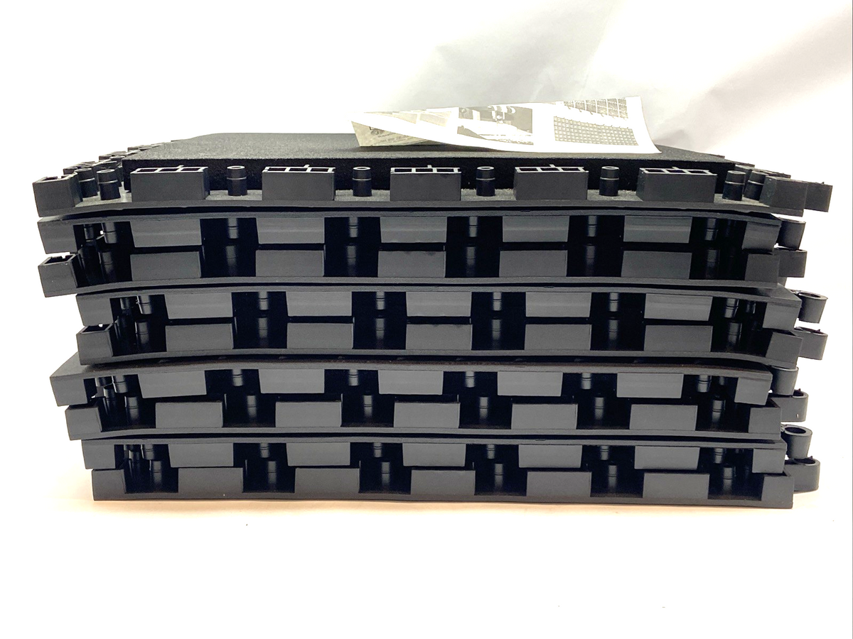 Wearwell 599.78x18x18BK-CS10 ErgoDeck Max Diamond Plate 7/8x18x18 LOT OF 9 - Maverick Industrial Sales