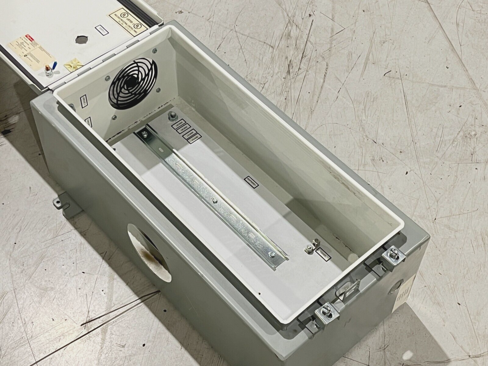 Hoffman A122408LP Type 12, 13 Industrial Control Panel Enclosure 12x24x8" - Maverick Industrial Sales