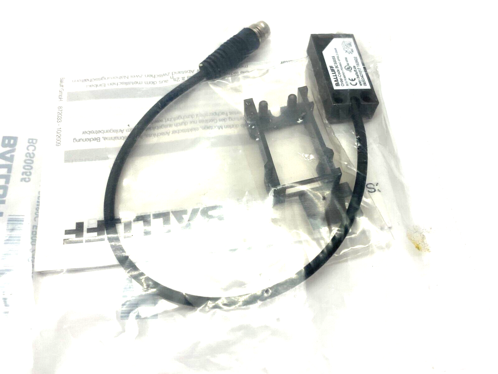 Balluff BCS0055 Flush Capacitive Proximity Sensor BCS R08RR01-PSM80C-EP00,2-GS49 - Maverick Industrial Sales