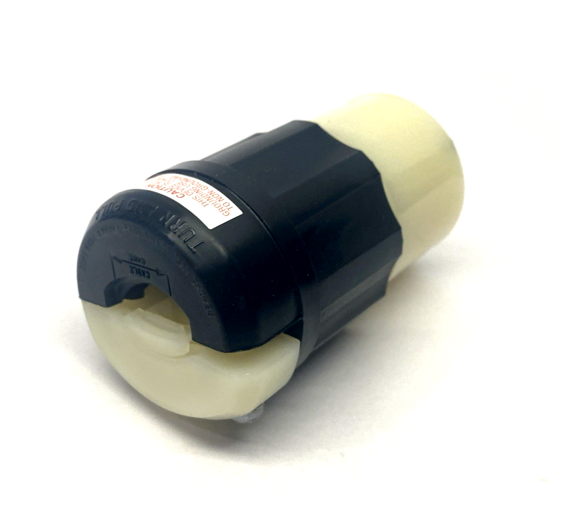 Leviton 7314-C Locking Connector, 3-Pole 3-Wire 20A 125/250V #18-10 AWG - Maverick Industrial Sales