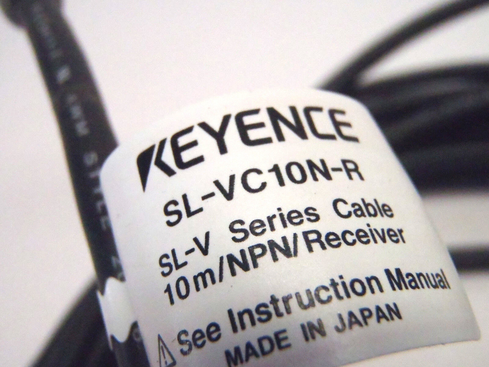 Keyence SL-VPC10N-R Safety Light Curtain Cable for Receiver - Maverick Industrial Sales