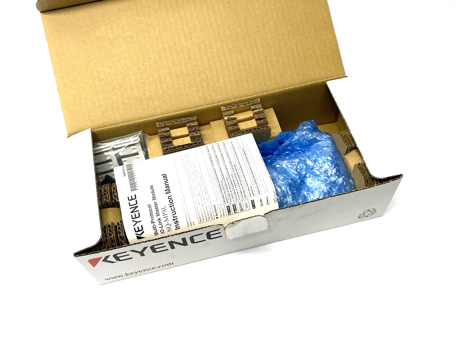 Keyence NQ-M8PL Multi-Protocol Compatible I/O-Link Master Module 8-Port - Maverick Industrial Sales
