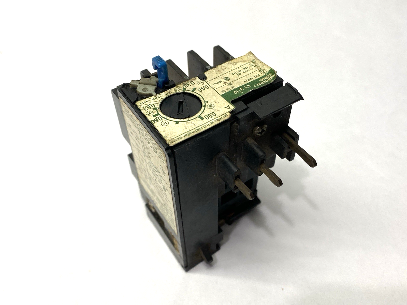 CT3-12-0.62 | Sprecher+Schuh Thermal Overload Relay 0.38-0.62A - Used - Maverick Industrial Sales