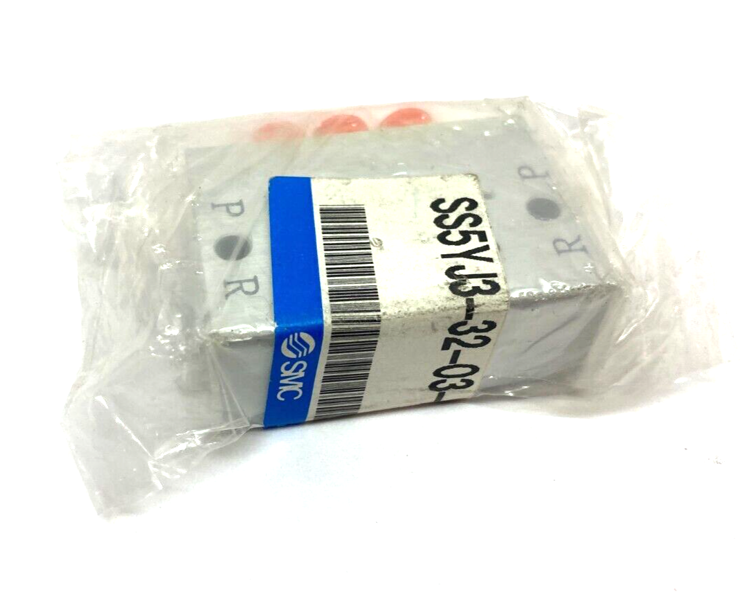 SMC SS5YJ3-32-03-N3T Pneumatic Manifold Assembly - Maverick Industrial Sales