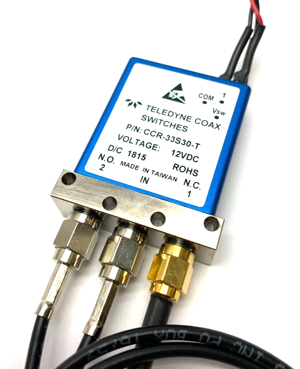 Teledyne Relays CCR-33S30-T Coaxial Switch - Maverick Industrial Sales