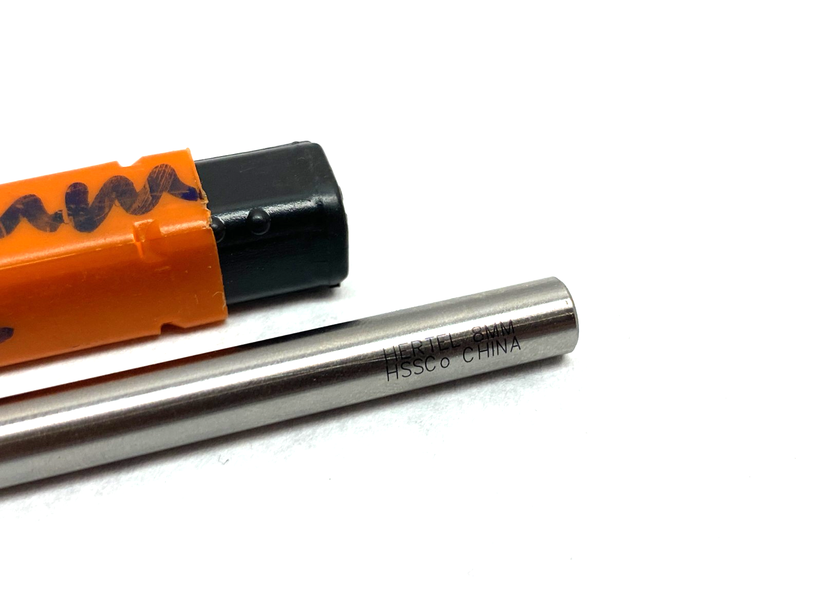 Hertel 30150338 Chucking Reamer: 8 mm Dia, 6" OAL, 1-1/2" Flute Length - Maverick Industrial Sales