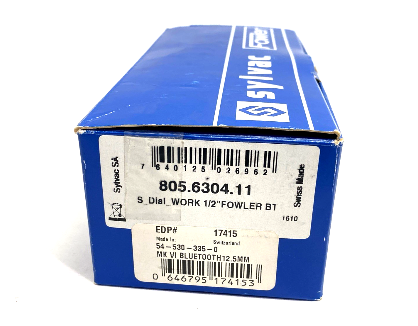 Fowler 805.6304.11 Sylvac Mark VI Electronic Indicator, Bluetooth, 12.5mm - Maverick Industrial Sales