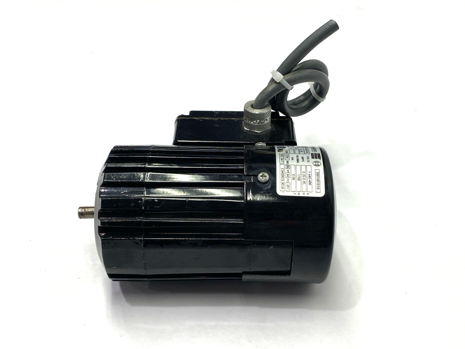 8981001818 | Rexroth Electric Motor 1700 RPM 440-480V 34Y6BFPP - Used - Maverick Industrial Sales