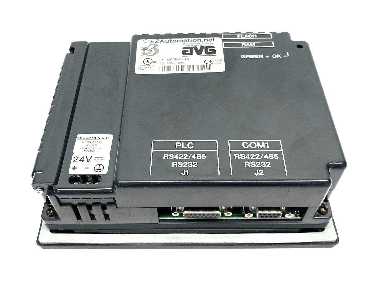 EZ-S6C-KS | avg Automation Direct EZTouch 6” STN Slim Bezel Color Panel, Koyo Only - Used - Maverick Industrial Sales
