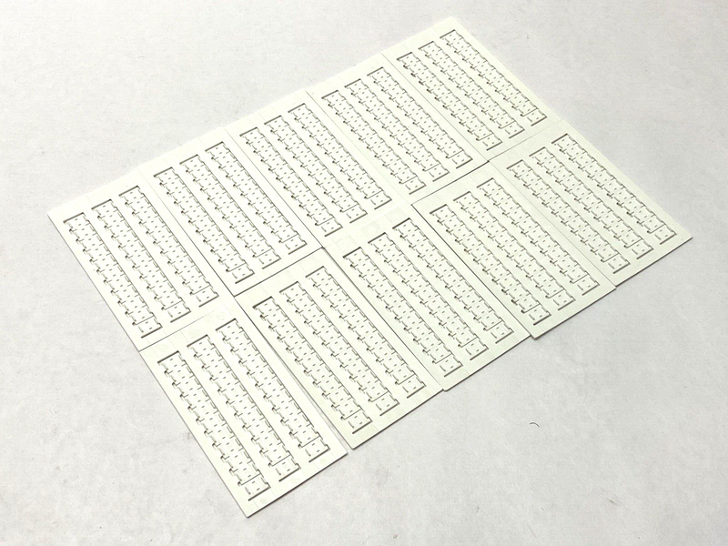 ABB 1SNA234600R1000 Terminal Block Marker Sheet of 30 RC810TT LOT OF 10 - Maverick Industrial Sales