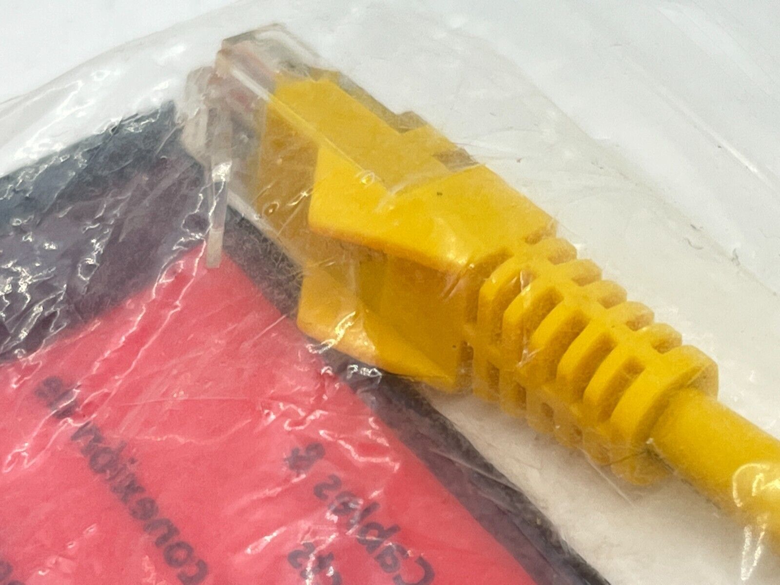 Tripp Lite N201-001-YW Cat6 Gigabit Yellow Snagless Patch Cable 1ft - Maverick Industrial Sales