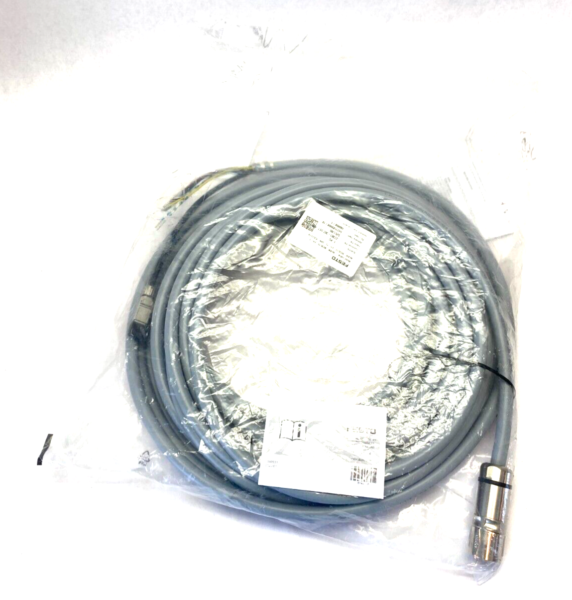 Festo NEBM-M23G15-EH-15-Q9N-R3LEG14 Motor Extension Cable 15m Length 5251385 - Maverick Industrial Sales