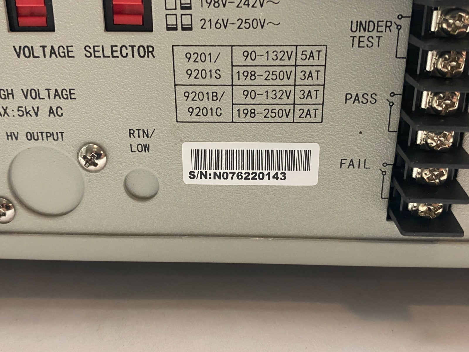 Sourcetronic ST9201B High Voltage Tester 5000VAC/6000VDC - Maverick Industrial Sales