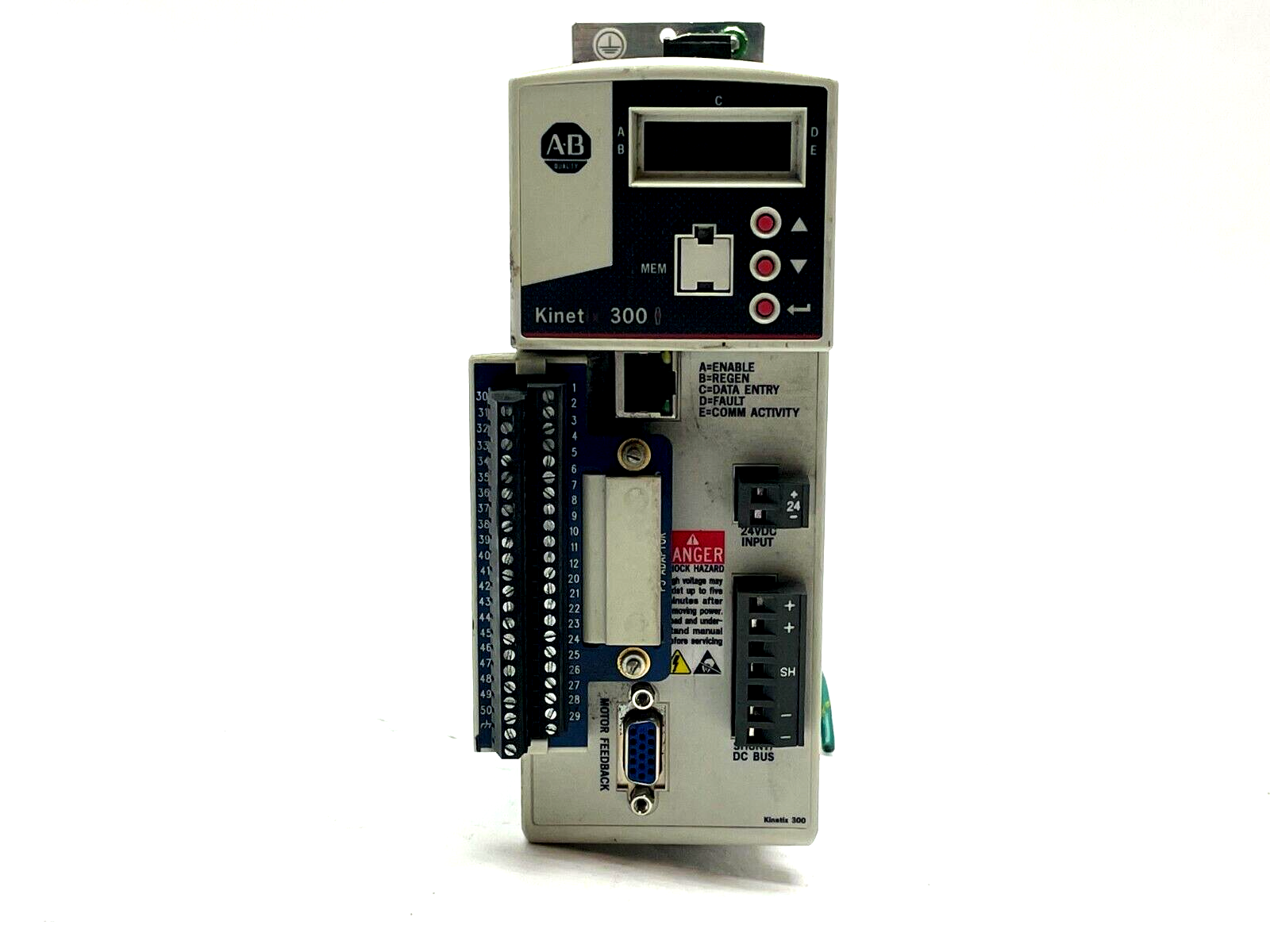 2097-V31PR0 | Allen Bradley Ser A Drive Servo 120/240VAC 1-Phase 0.40kW 2.8A - Used - Maverick Industrial Sales