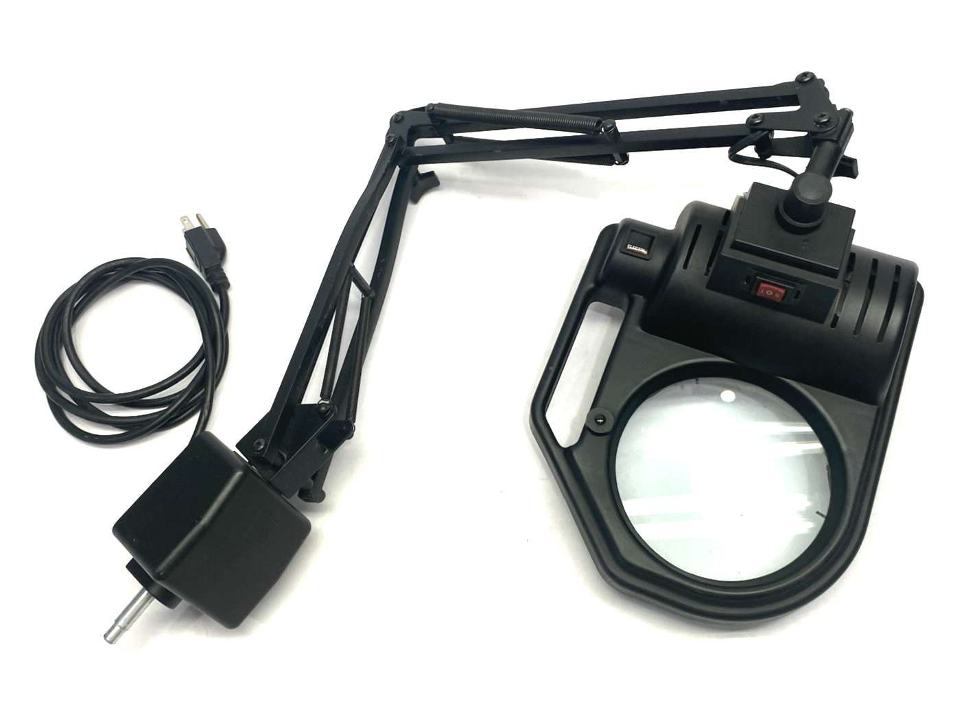 Electrix 7428 Desktop Standing Magnifying Light Lens, 3-Diopter 100W - Maverick Industrial Sales