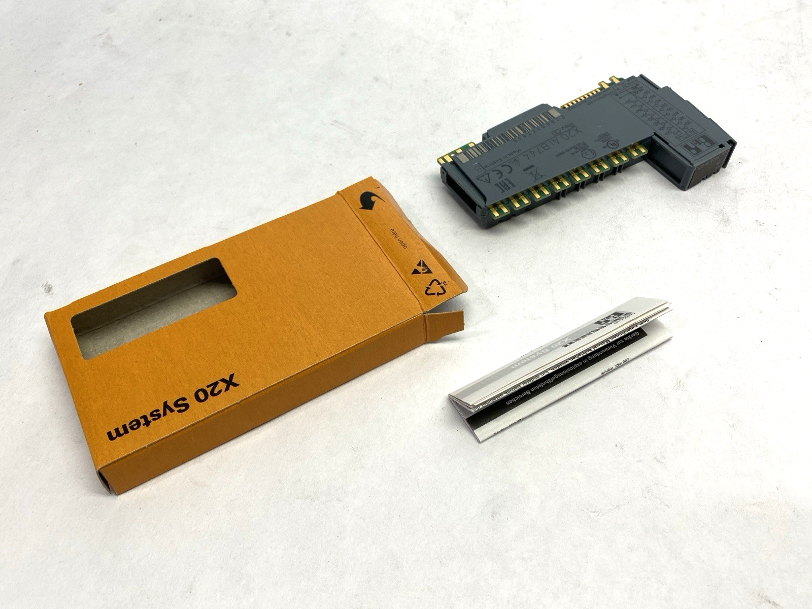 X20AIA744 | B&R Automation Rev. C0 2-Full Bridge Strain Gauge Analog Input Module - New – Open box - Maverick Industrial Sales