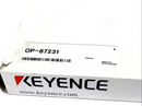 Keyence OP-87231 Ethernet Cable NFPA79 Compatible M12 4-Pin RJ45 5m - Maverick Industrial Sales