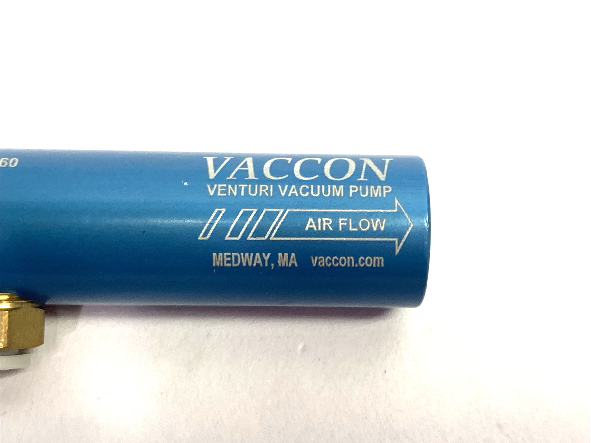 IMI Bimba Vaccon JS-60M-60 Venturi Vacuum Pump / Generator, Inline 60psi - Maverick Industrial Sales