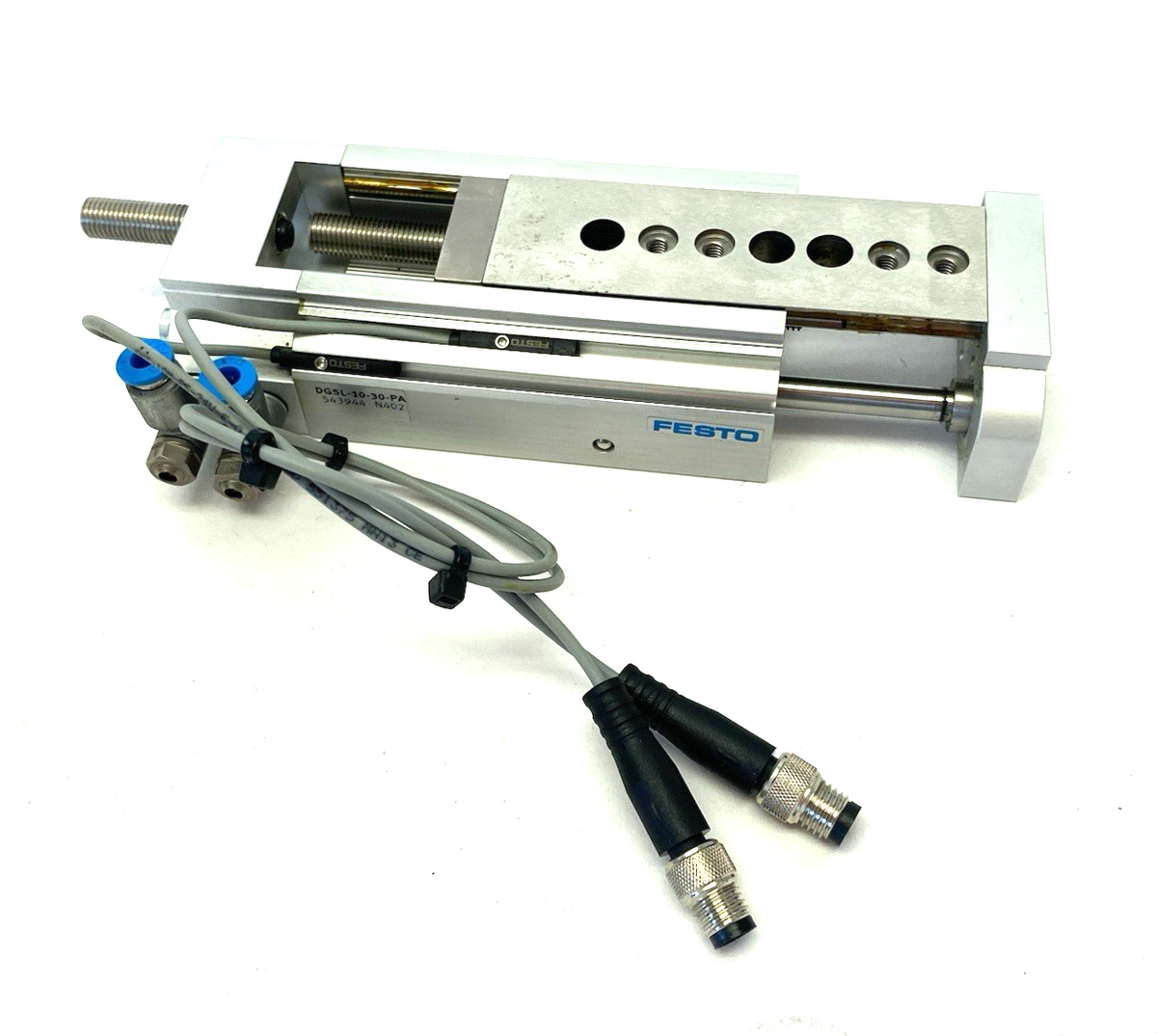 DGSL-10-30-PA | Festo Mini Slide 30mm Stroke 543944 w/ Dual Proximity Switches - Used - Maverick Industrial Sales