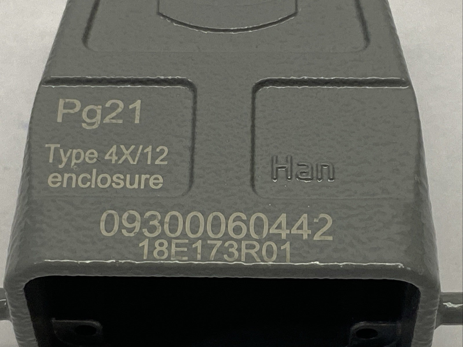 Harting Han 6B-gg-21 Cable Hood 09300060442 - Maverick Industrial Sales