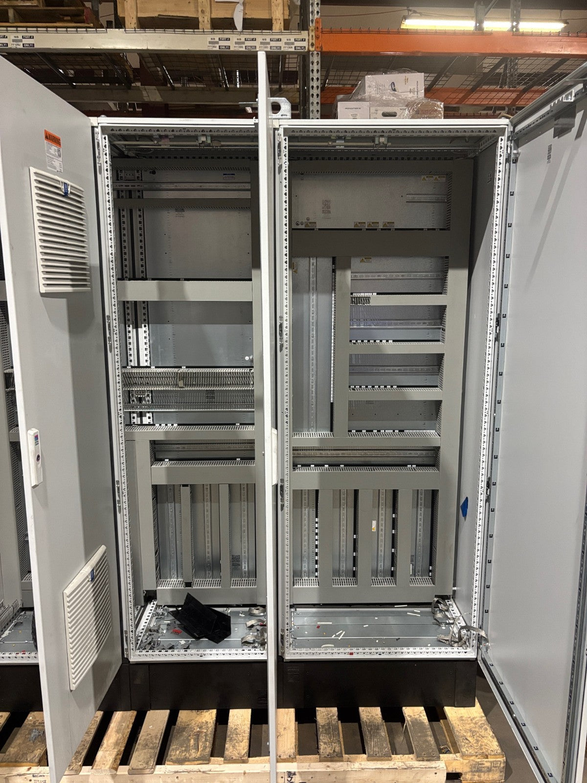Rittal VX25 4-Bay Electrical Enclosure Cabinet System VX8805.000 VX8605.000 - Maverick Industrial Sales