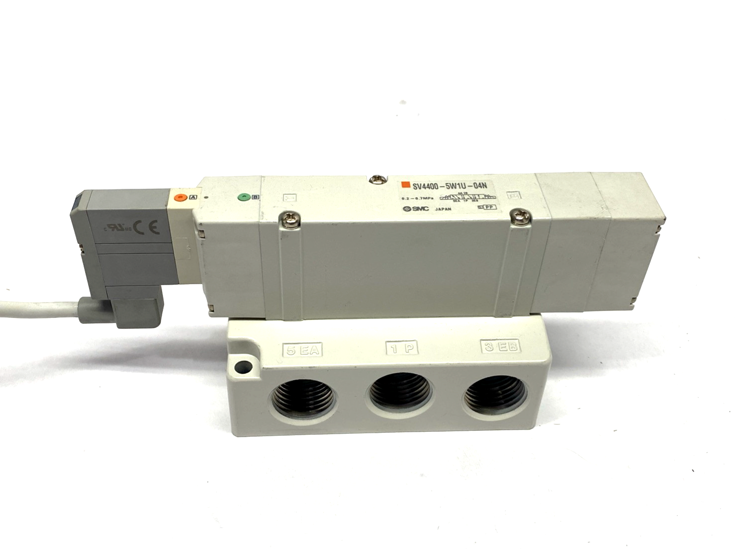 SMC SV4400-5W1U-04N Solenoid Valve - Maverick Industrial Sales
