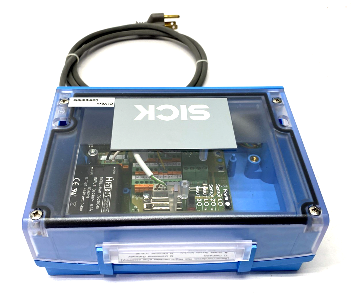 Sick CDM420-0102 CDM Junction Box/Power Supply CLV6xx, DB15 DB9, 1026220 - Maverick Industrial Sales