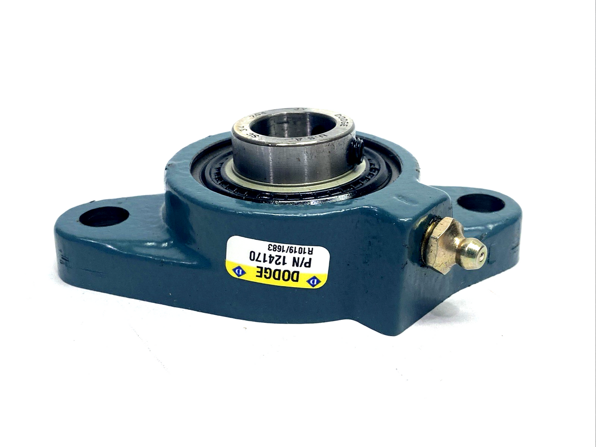 124170 | Dodge Flange Mount Ball Bearing Unit 3/4" Bore 2-Bolt F2B-SC-012 - New – Open box - Maverick Industrial Sales