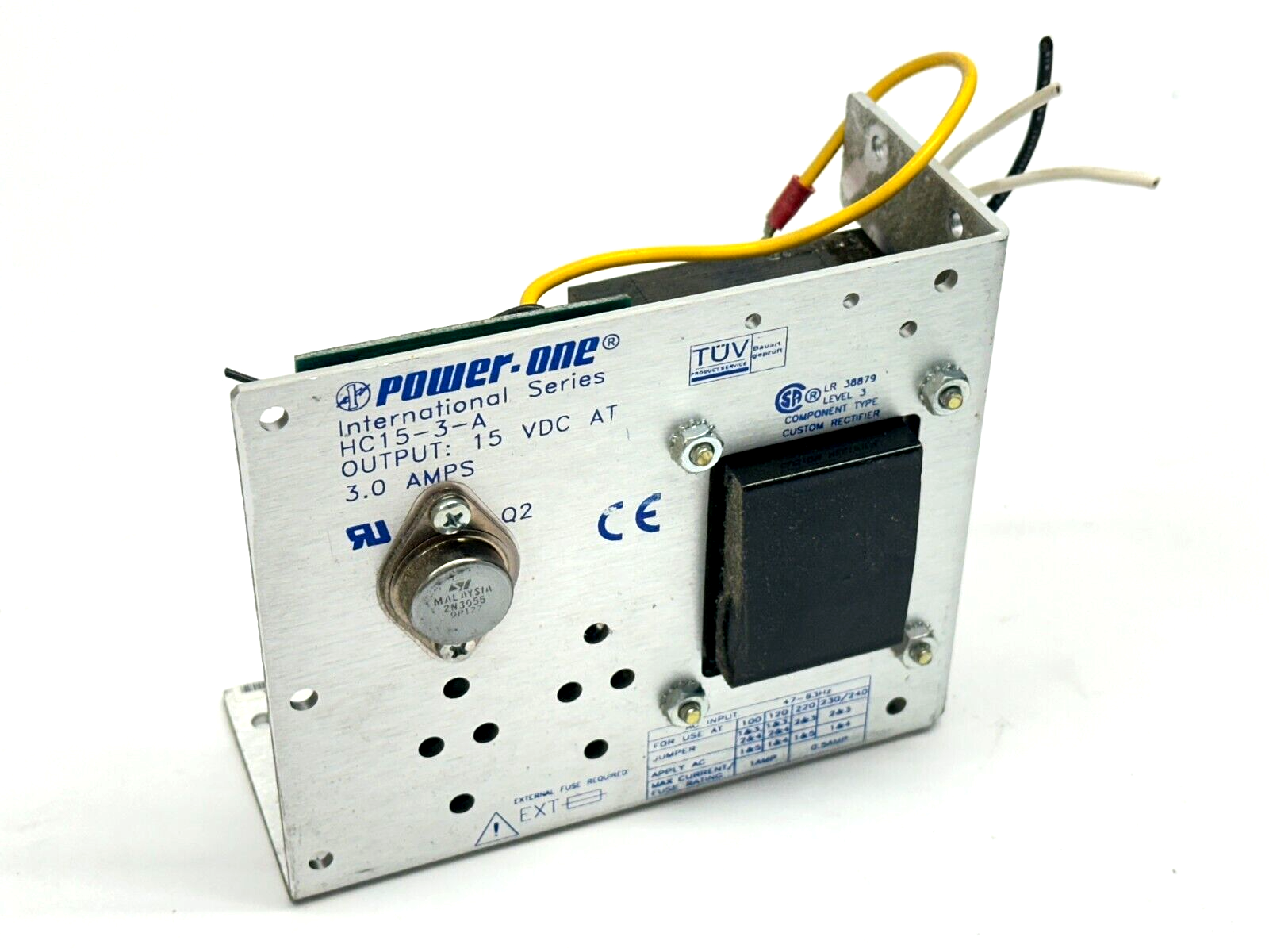 Power One HC15-3-A Power Supply 3A 15VDC - Maverick Industrial Sales