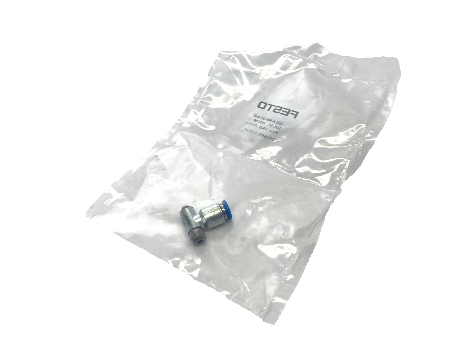 Festo GRLA-M5-QS-6-D Pneumatic One-Way Flow Control Valve 193139 - Maverick Industrial Sales