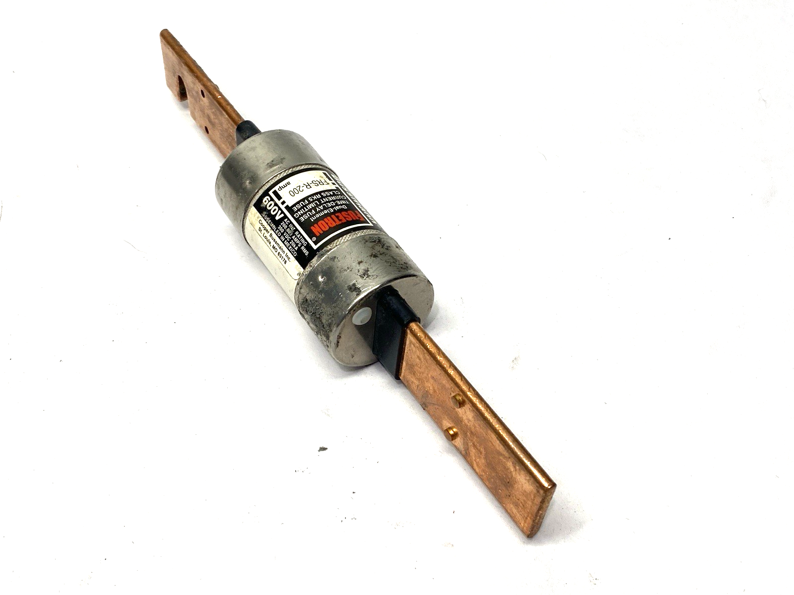 Cooper Bussmann Fusetron FRS-R-200 Time-Delay Fuse Class RK5 600VAC 200A - Maverick Industrial Sales