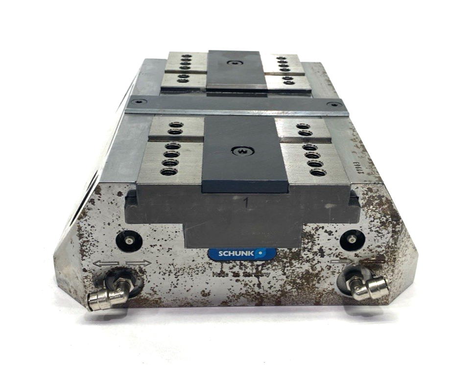 Schunk KSP-LH PLUS 250 Pneumatic Clamping Force Block, 2-Jaw 15mm Per Jaw 405520 - Maverick Industrial Sales