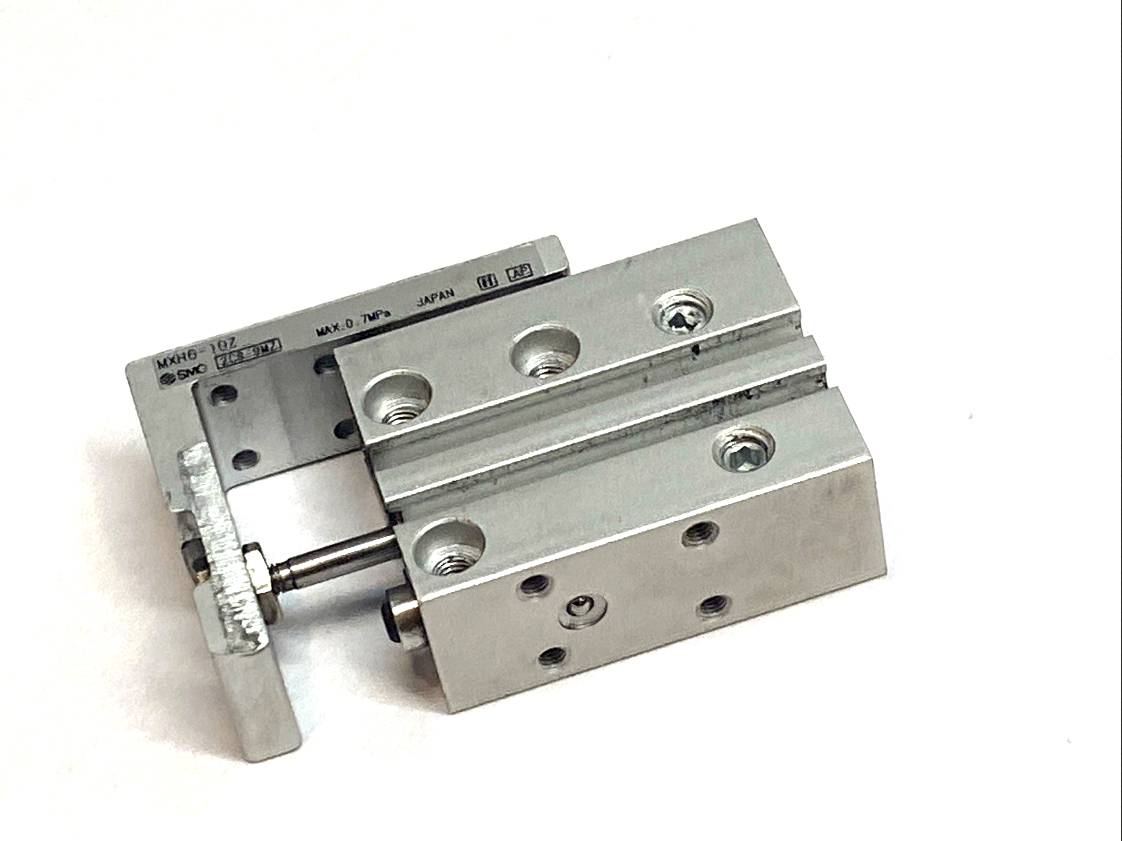 MXH6-10Z | SMC Compact Slide Table 6mm Bore 10mm Stroke Guided Cylinder - New - Maverick Industrial Sales