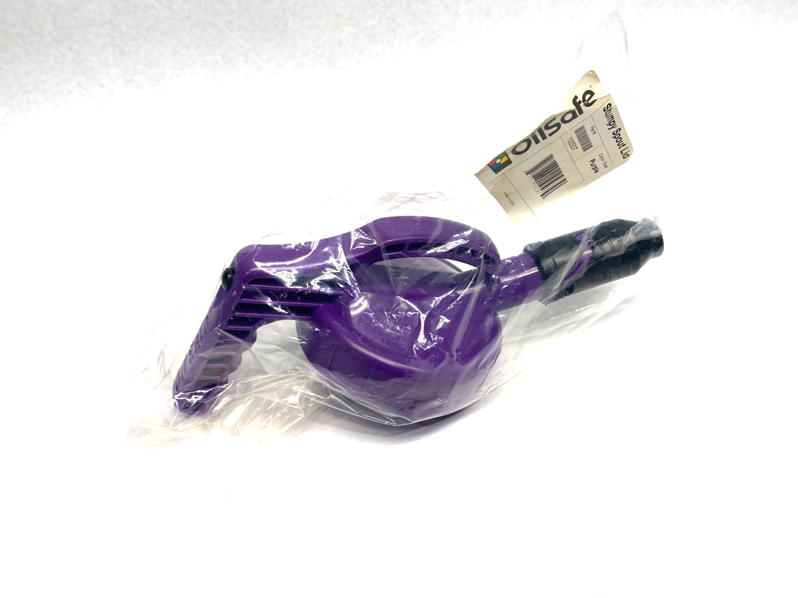 100507 | Oilsafe Wide Stumpy Spout Lid, Purple - New - Maverick Industrial Sales