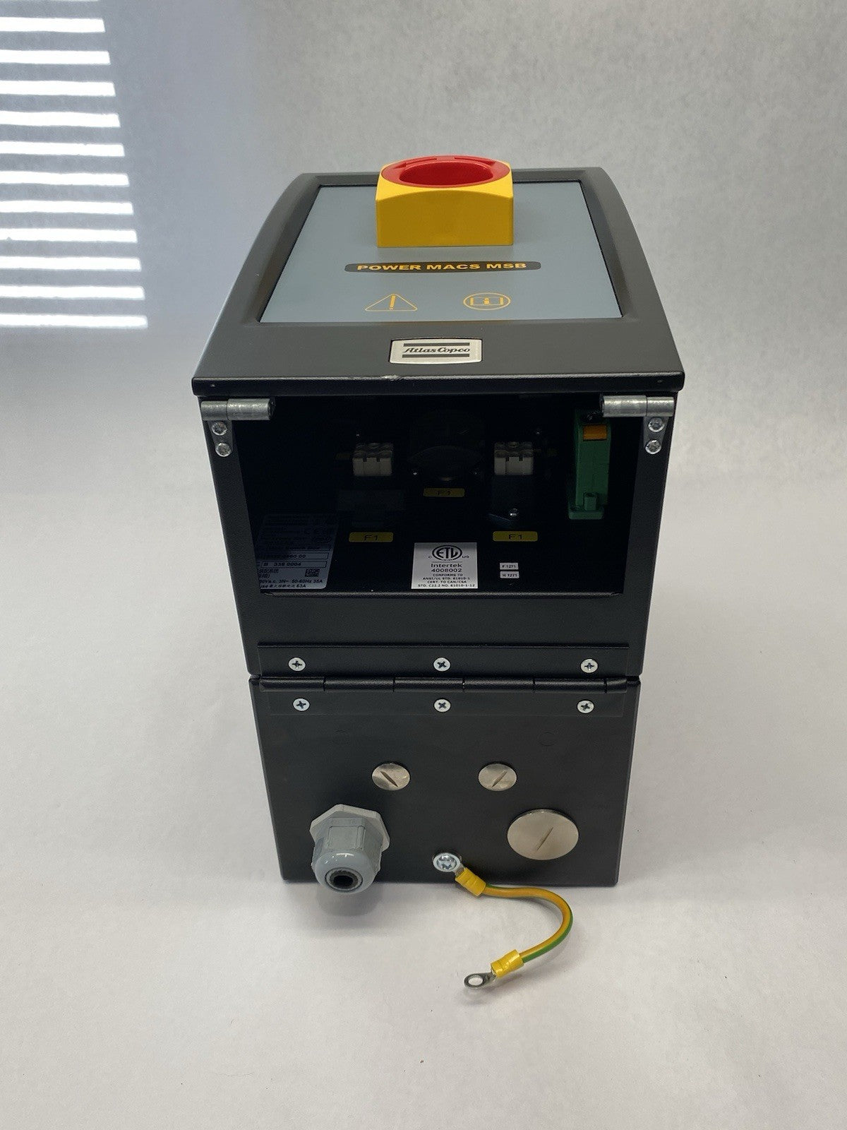 Atlas Copco 8435 5660 00 Power Focus 8 Main Switch Box, Nutrunner multispindle - Maverick Industrial Sales