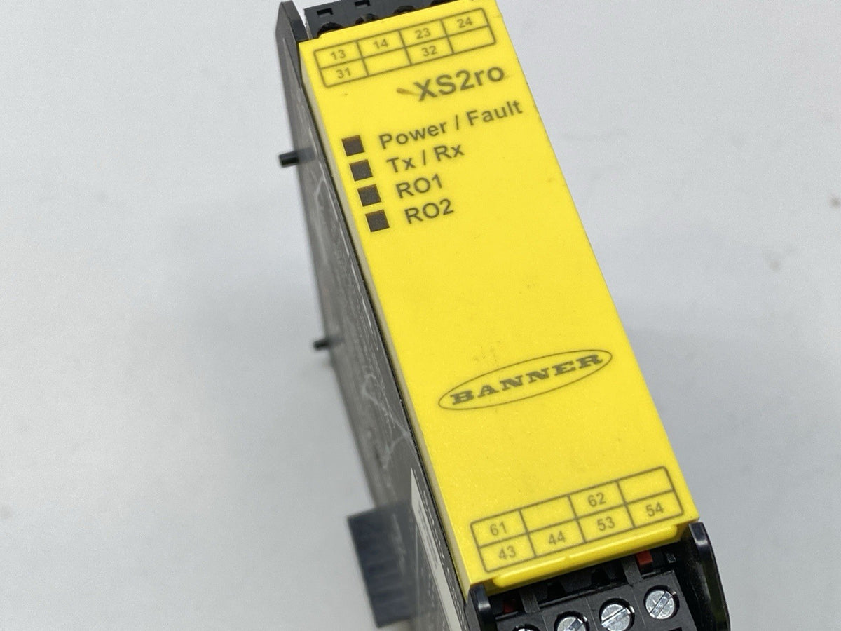 Banner XS2RO Expandable Safety Controller Dual Relay Safety Output Module 85075 - Maverick Industrial Sales
