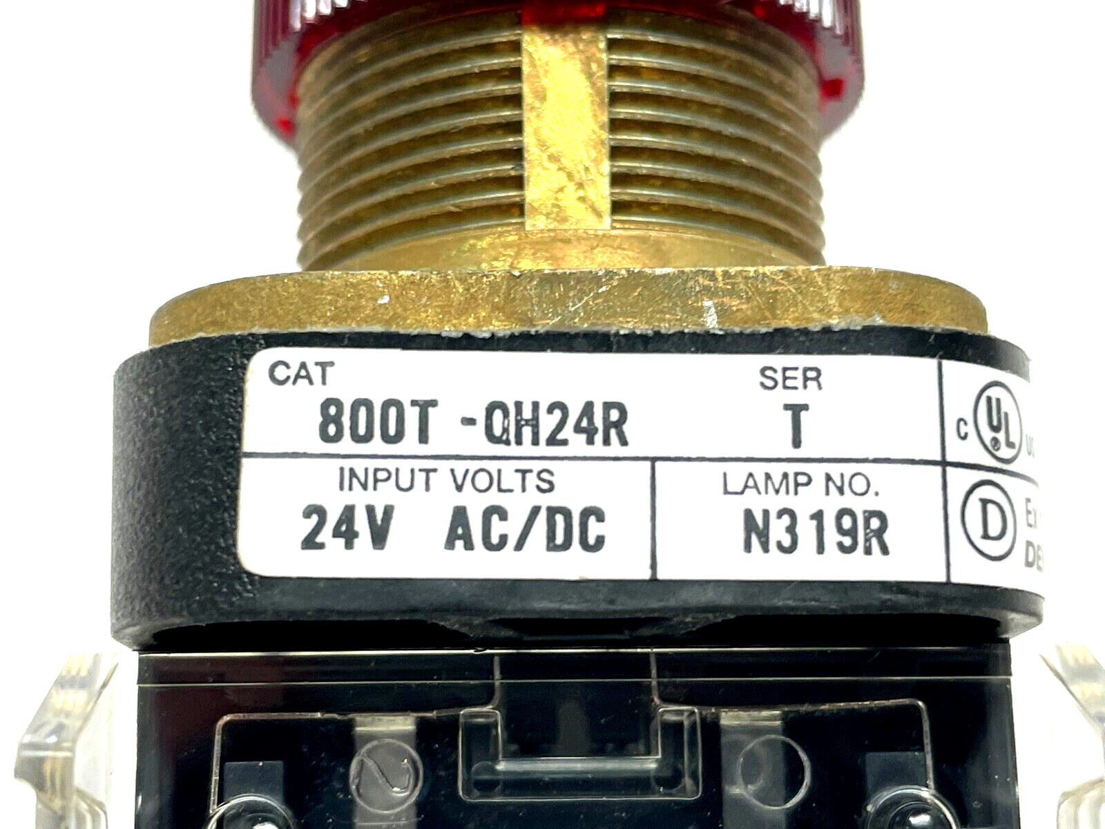 Allen Bradley 800T-QH24R Pilot Light Red - Maverick Industrial Sales