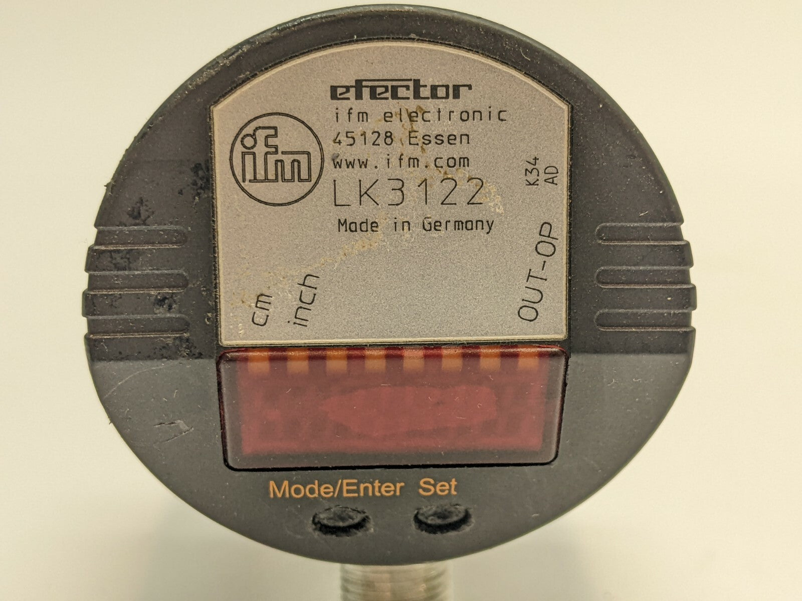 ifm LK3122 Electronic Level Sensor LK0264B-B-00KLPKG/US - Maverick Industrial Sales
