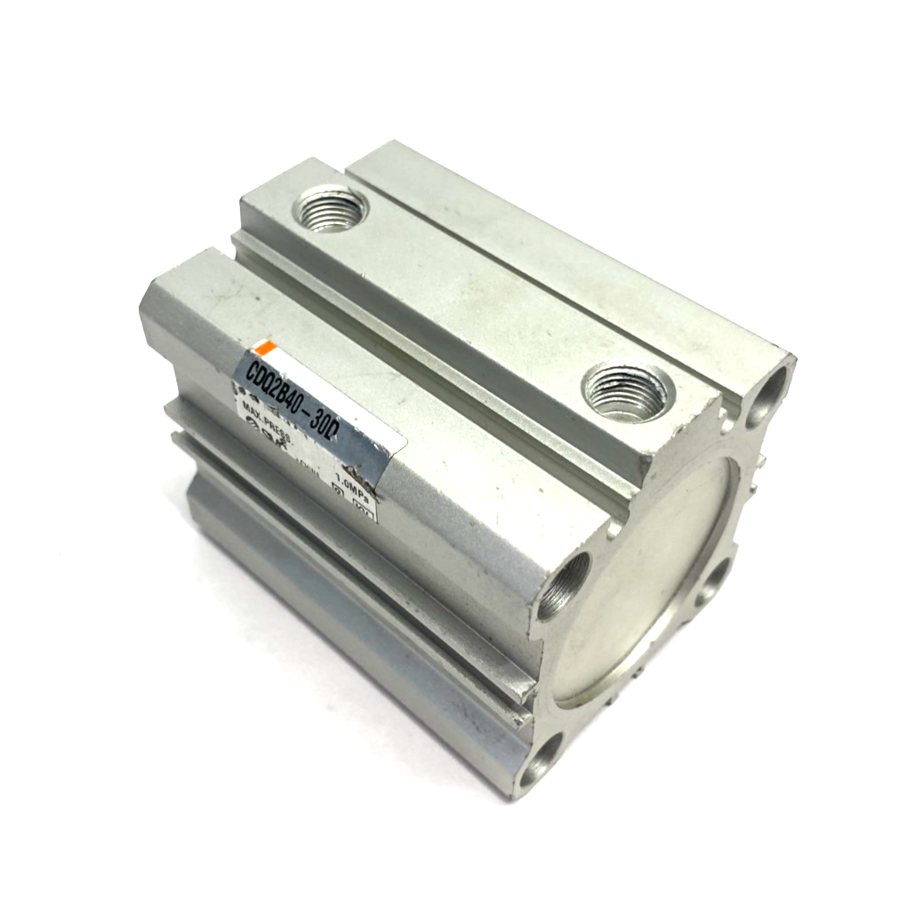 SMC CDQ2B40-30D Compact Cylinder 40mm Bore 30mm Stroke - Maverick Industrial Sales
