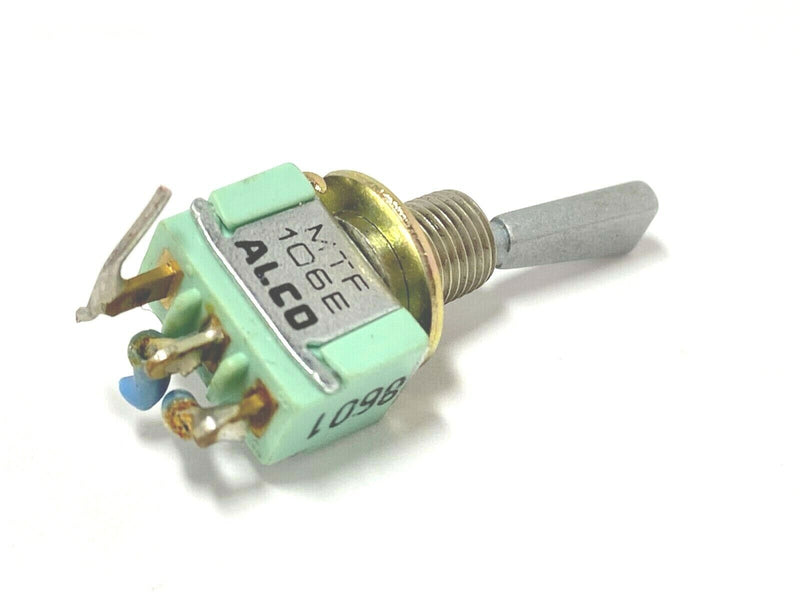 Alco MTF 106E 3 Position Paddle Toggle Switch 6A 125V 3A 250V 5/16" Thread - Maverick Industrial Sales