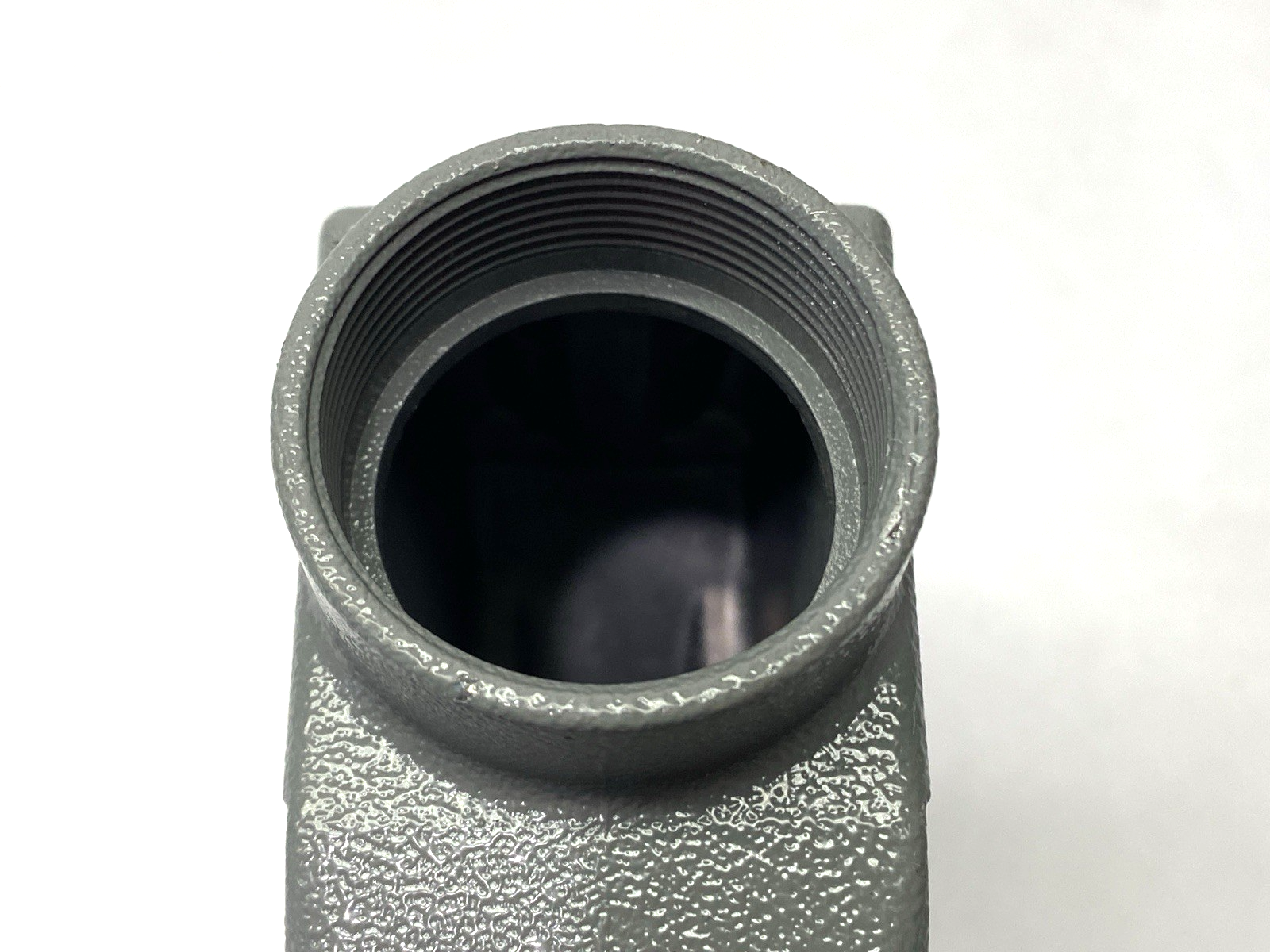 Amphenol C14610B0640002 Connector w/ Harting Han B Hood Side Entry 2 Levers M32 - Maverick Industrial Sales