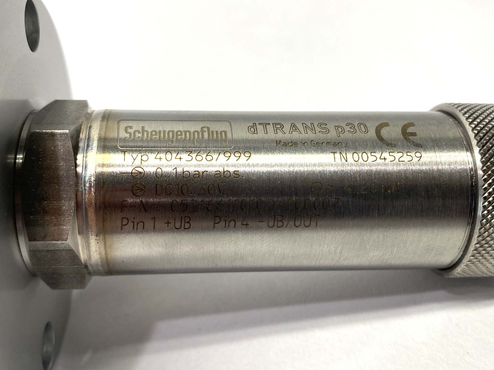 Scheugenpflug 404366/999 Pressure Transducer - Maverick Industrial Sales