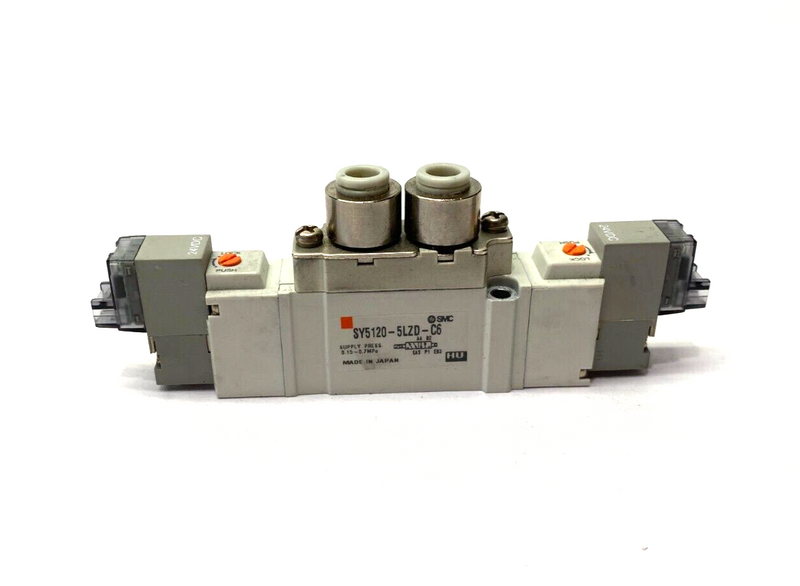 SMC SY5120-5LZD-C6 Double Solenoid Valve 5-Port - Maverick Industrial Sales