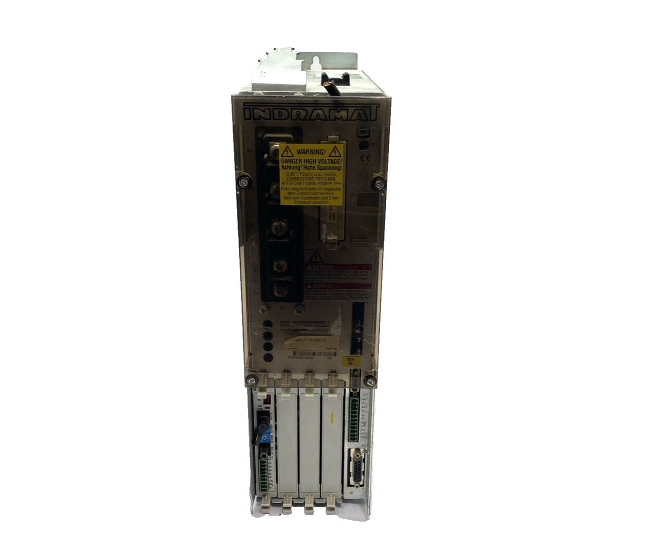 Indramat DDS02.1-W100-D Servo Controller FWC-DSM2.1-SSE-02V13-MS, DSM02.1-FW - Maverick Industrial Sales